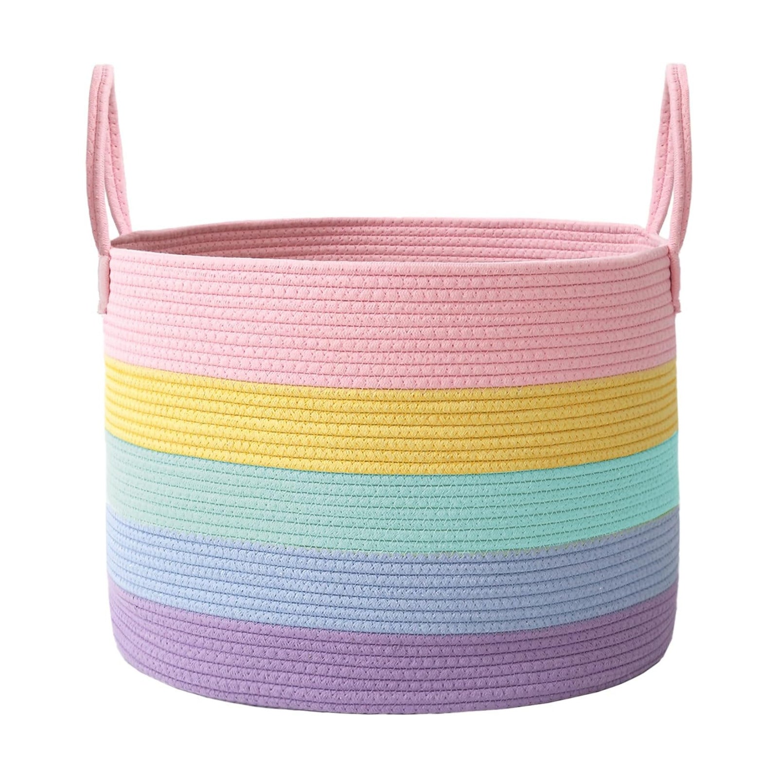 Extra Large Blanket Basket / Rainbow / 65L