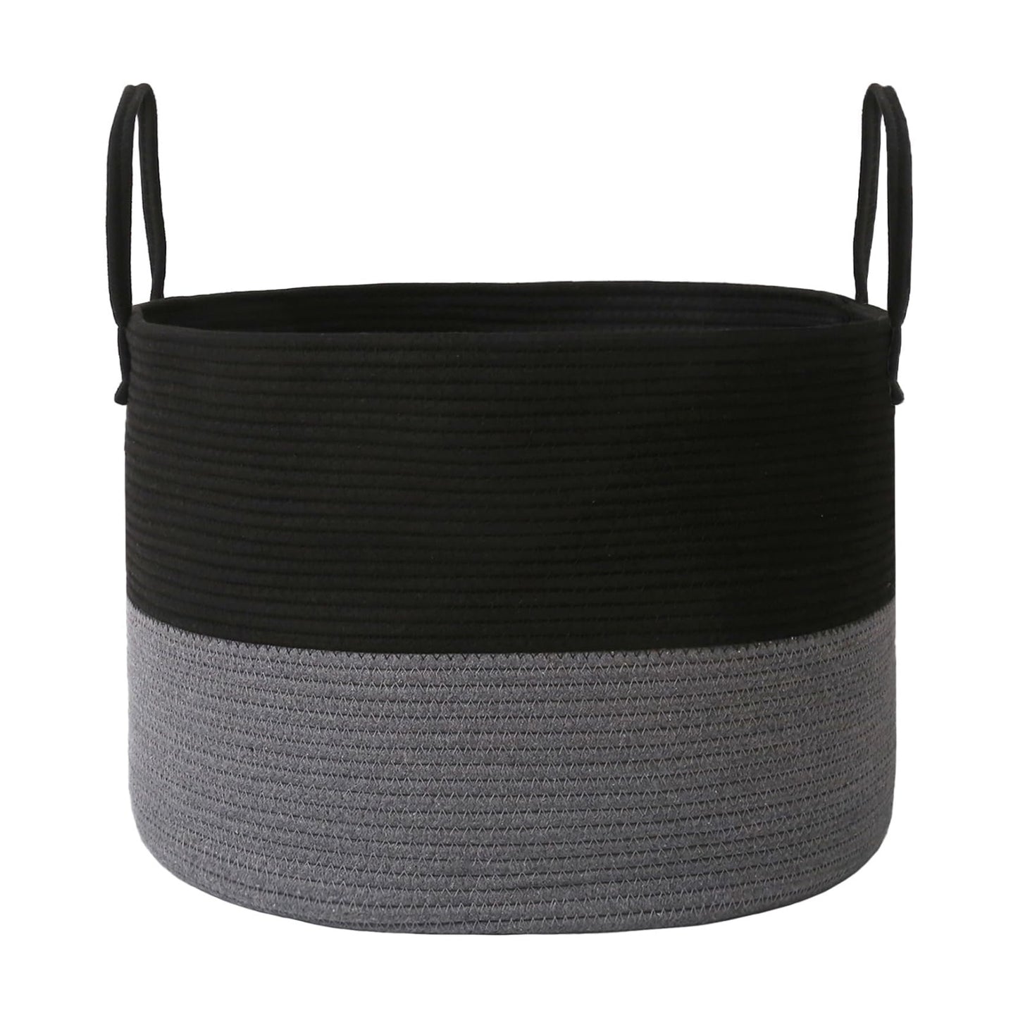 Extra Large Blanket Basket / Black&grey / 65L
