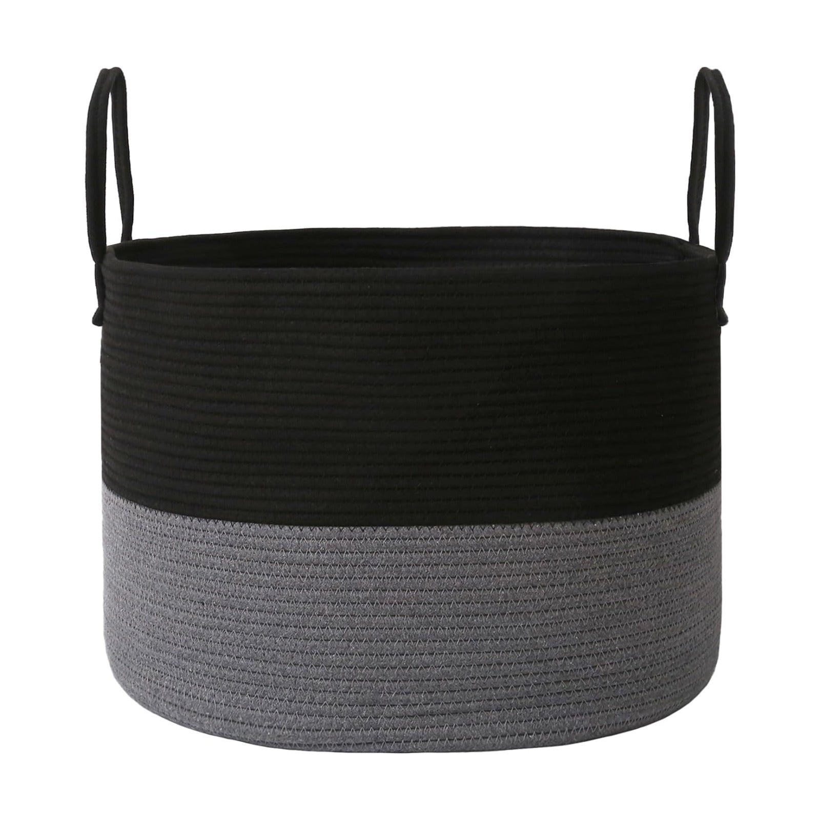 Extra Large Blanket Basket / Black&grey / 65L
