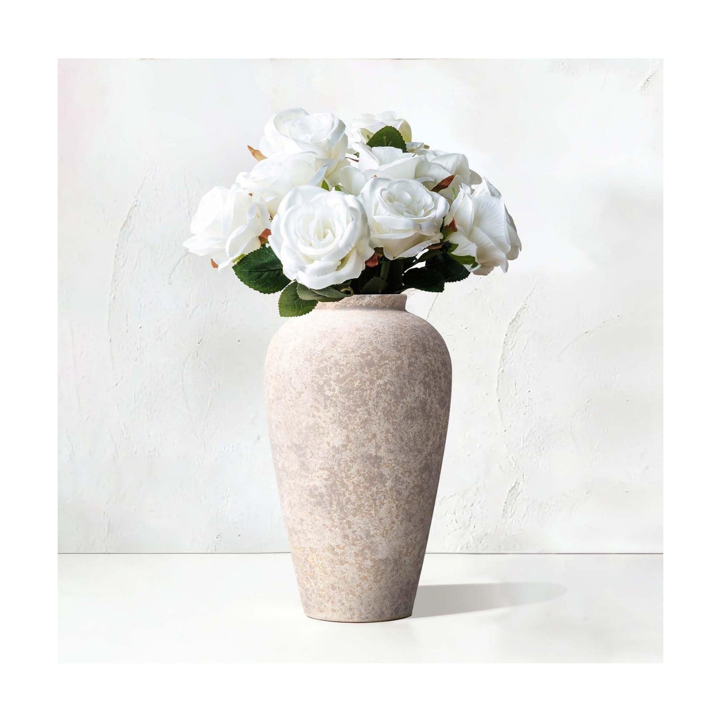 Rustic Decorative Vases / Farmhouse Grey-9.2 / 9.2 Inch