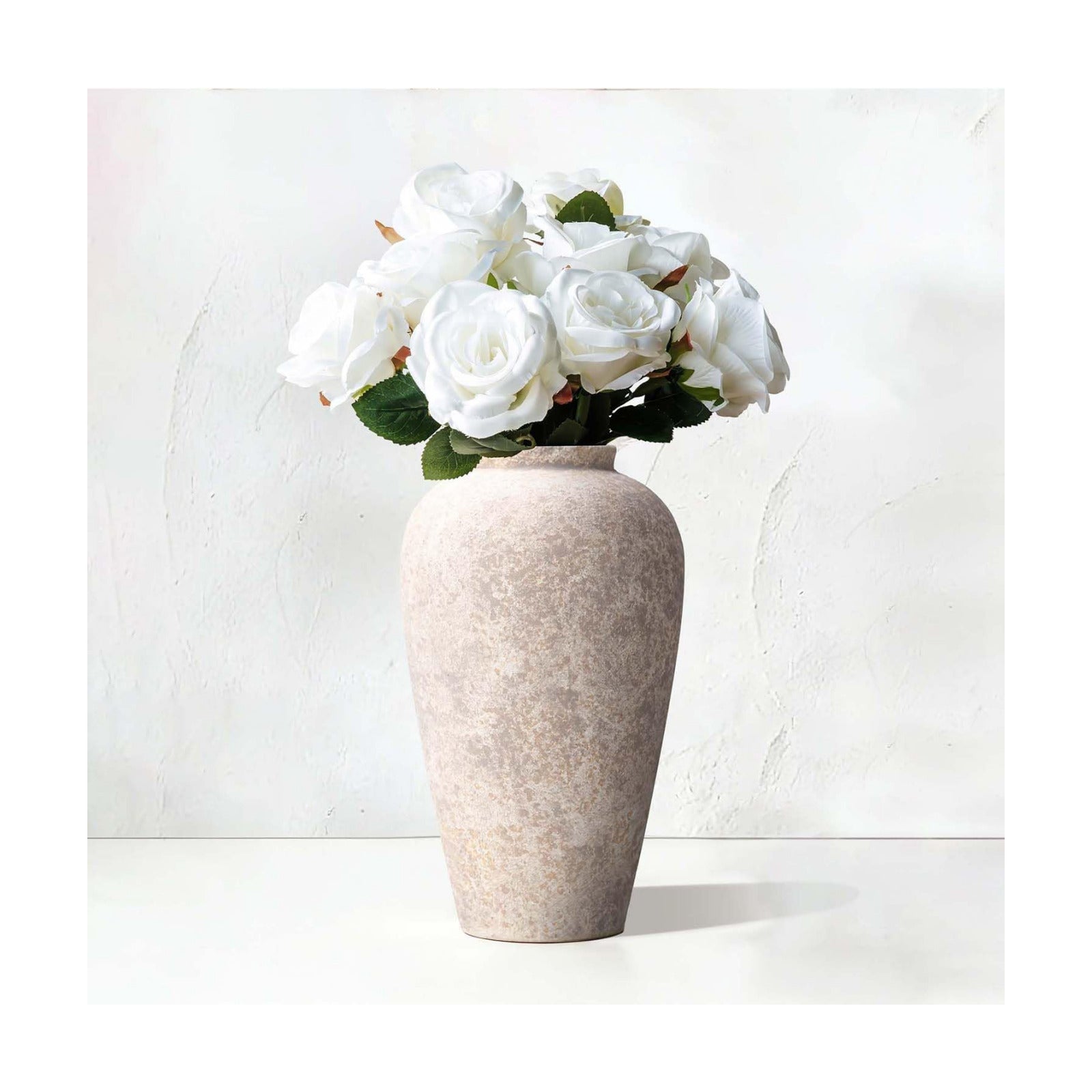 Rustic Decorative Vases / Farmhouse Grey-9.2 / 9.2 Inch