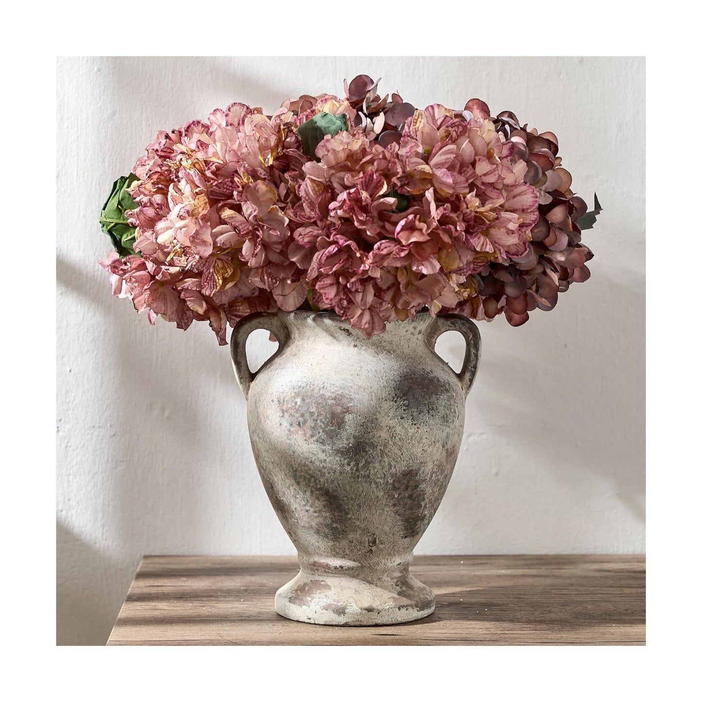 Farmhouse Terracotta Vase / Natural Brown- 8.46 / 8.46 Inch