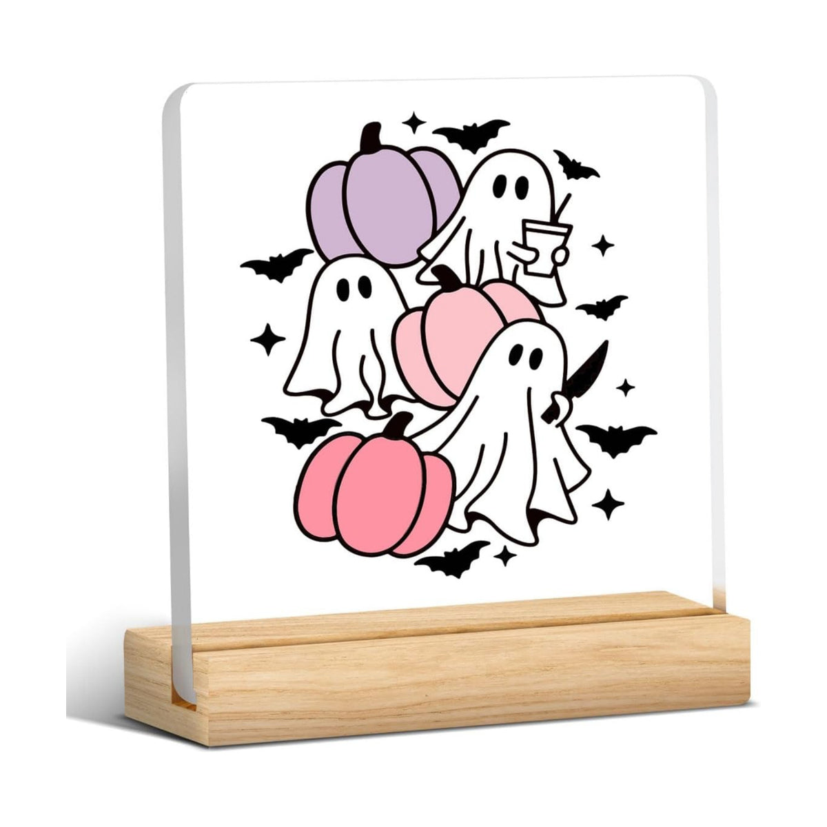 Halloween Pumpkin Ghost Decor Decorations for Home Office Kitchen
