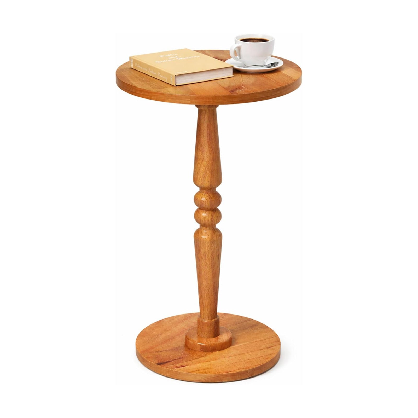 Modern Accent End Table / Natural
