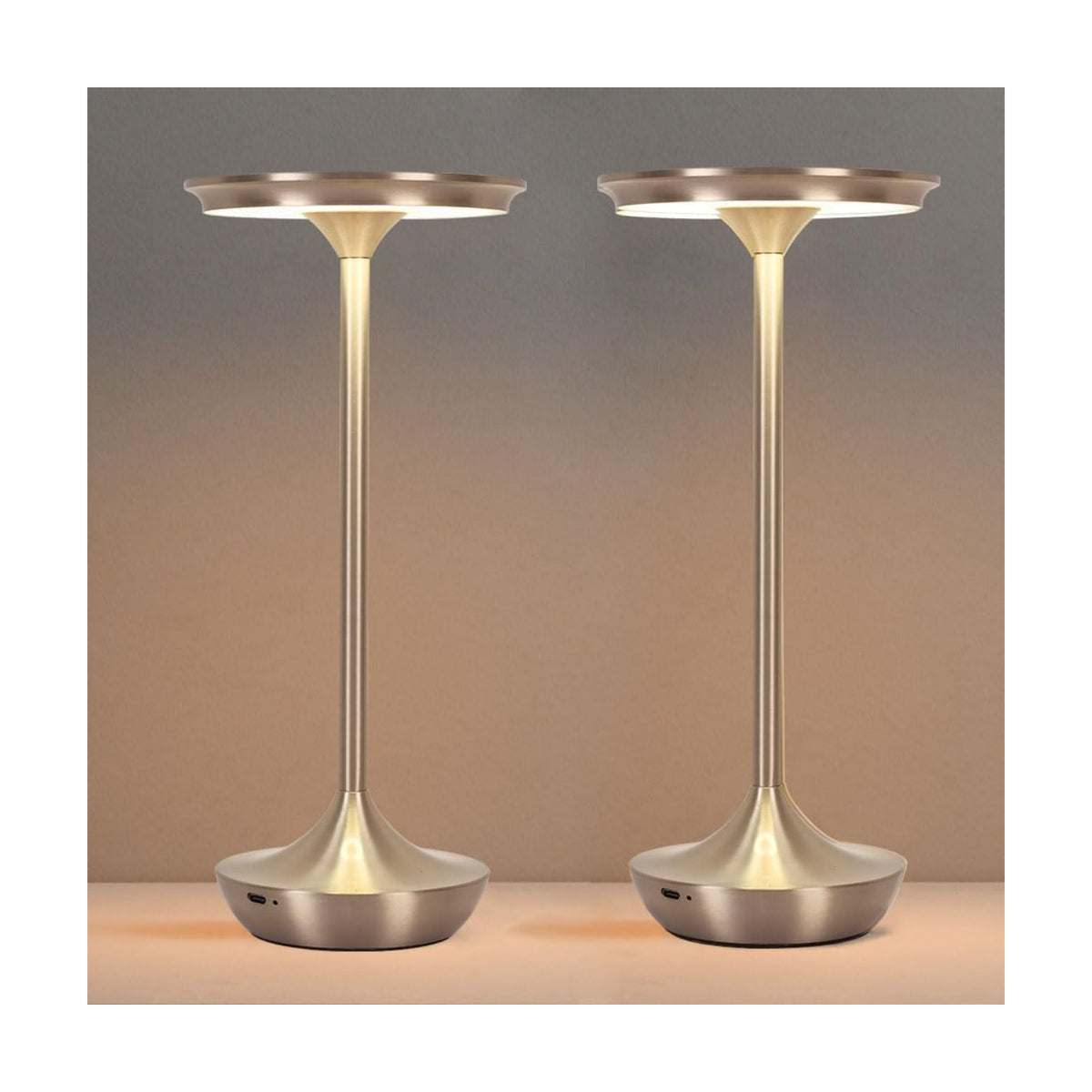 EJQ Cordless Table Lamp Rechargeable, 6000mAh Battery Operated LED Table Lights Outdoor Portable Touch Dimmable Table
