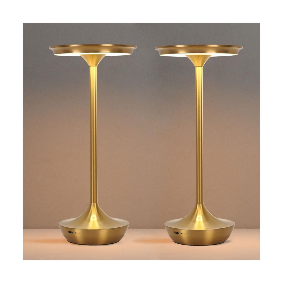EJQ Rechargeable Cordless Table Lamp, 6000mAh Battery Operated LED Table Lights Outdoor Portable Touch Dimmable Table