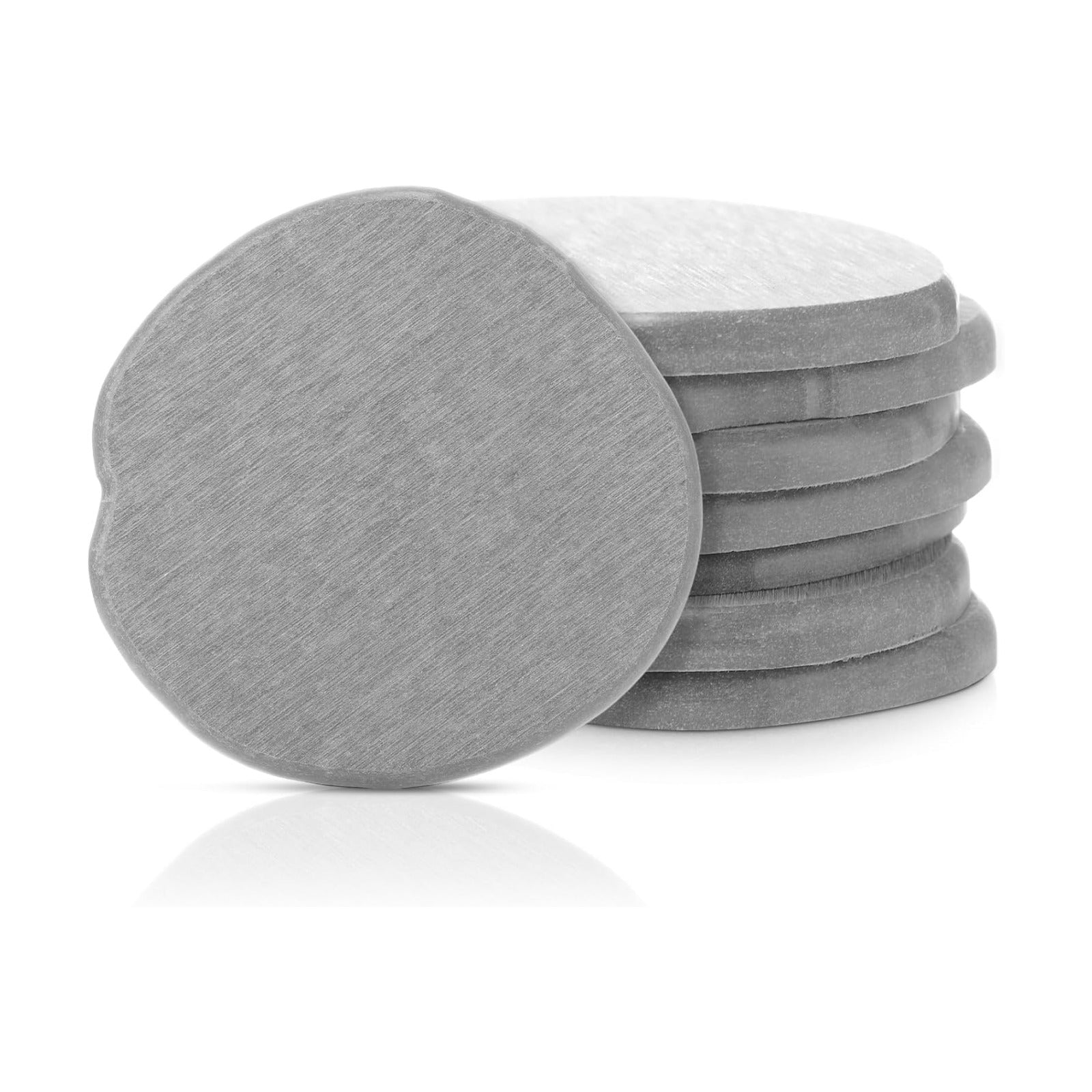 Modern Stone Design / Light Grey / Set of 8