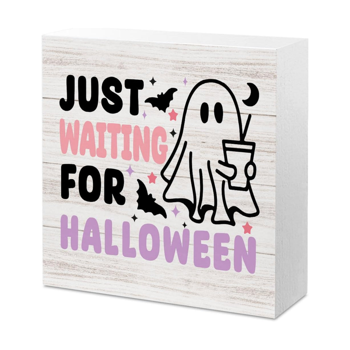 Funny Halloween Coffee Sign Halloween Ghost Coffee Decor