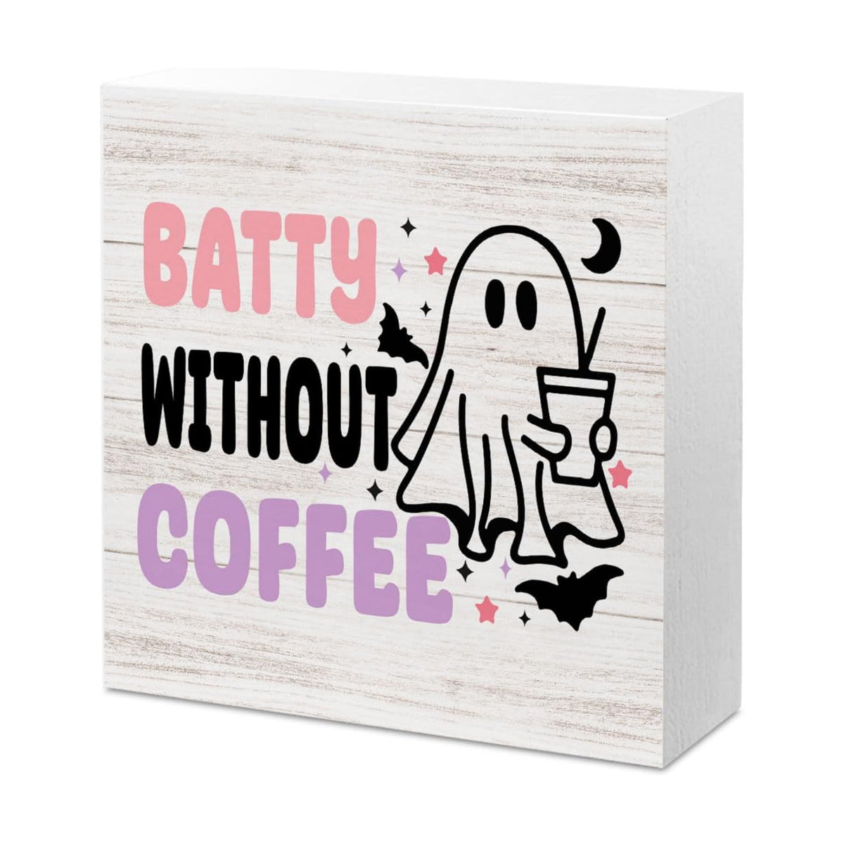 Halloween Ghost Coffee Sign Halloween Decor