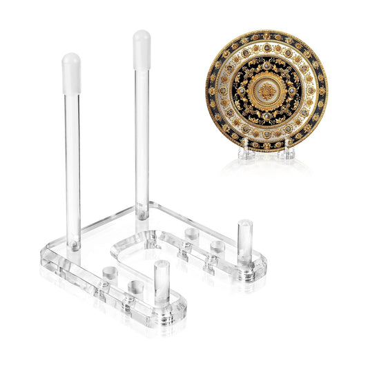 Books / Plate Stands for Display / 1-pack / Clear