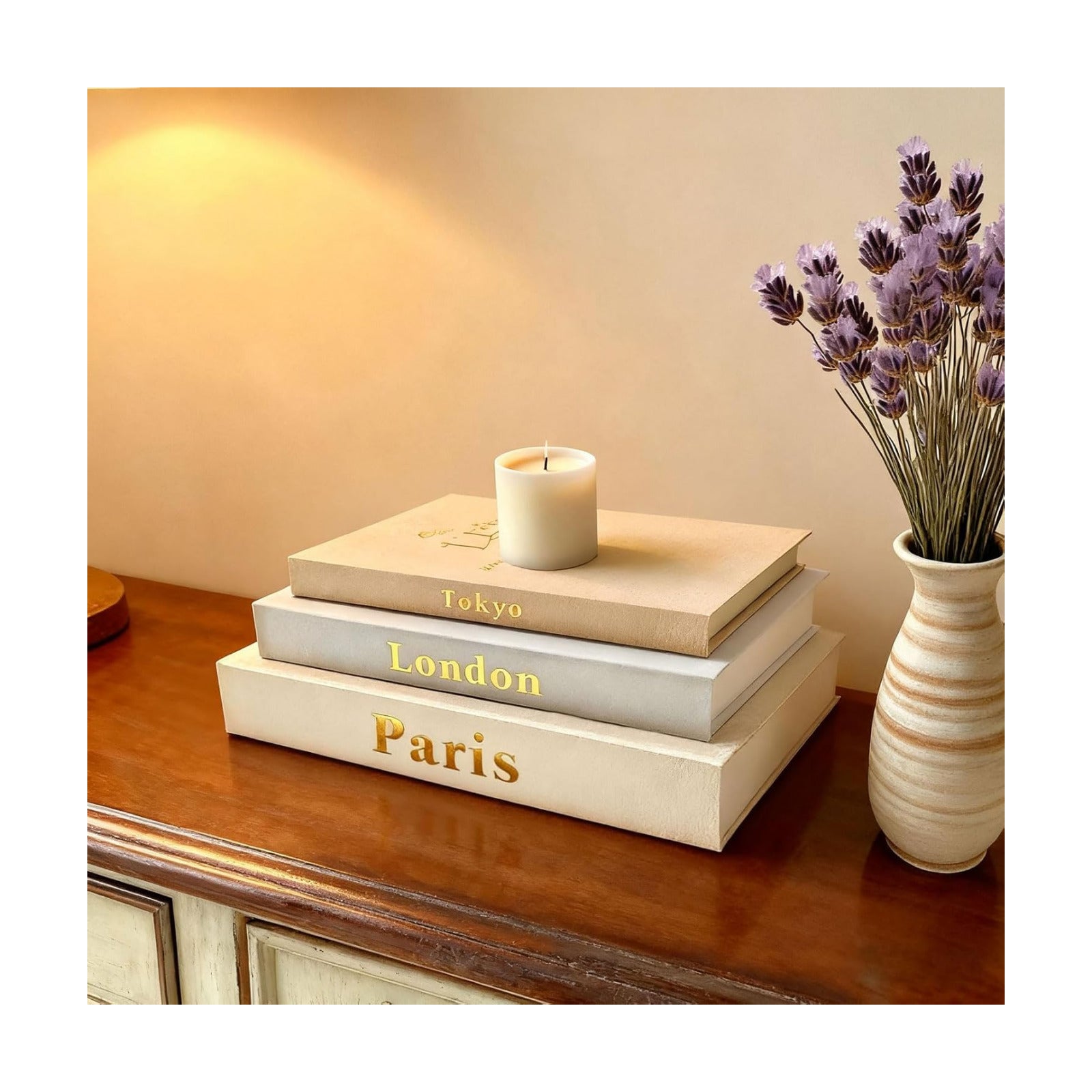 Linen Boxes / City Theme_hard Storage Box / Set of 3