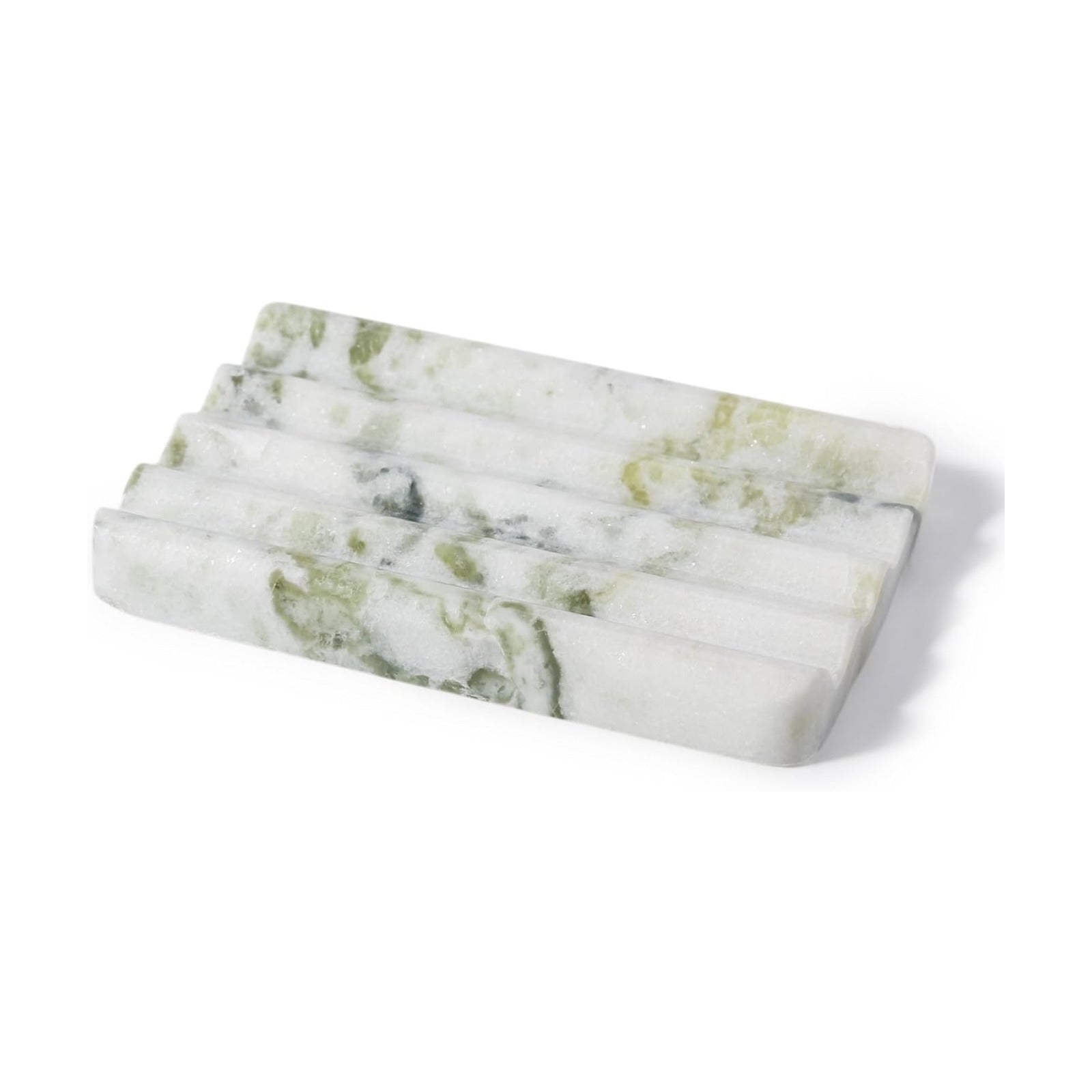 Large Stone Bar Soap Holder Shower / Light Green