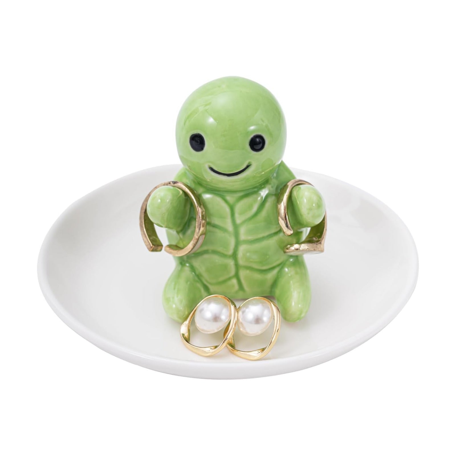 Ceramic Jewelry Holder Preppy Room Decor / Turtle