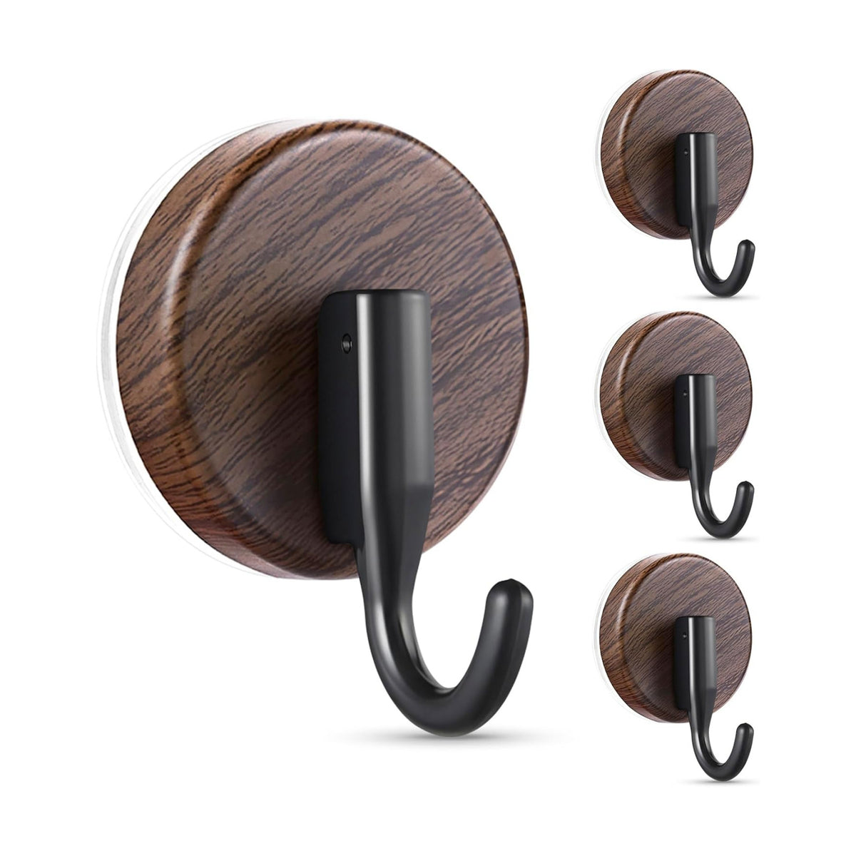 OUTXE Wreath Hanger for Front Door, Upgraded Suction Cup Reef Hook