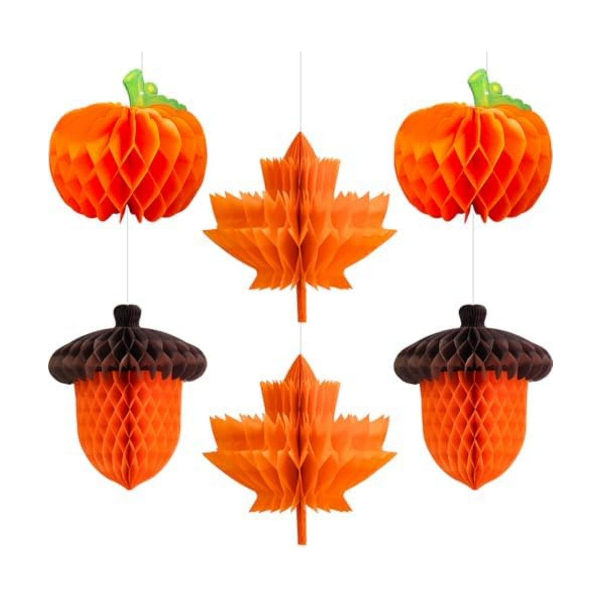 Fall Honeycomb Paper Centerpiece Decorations