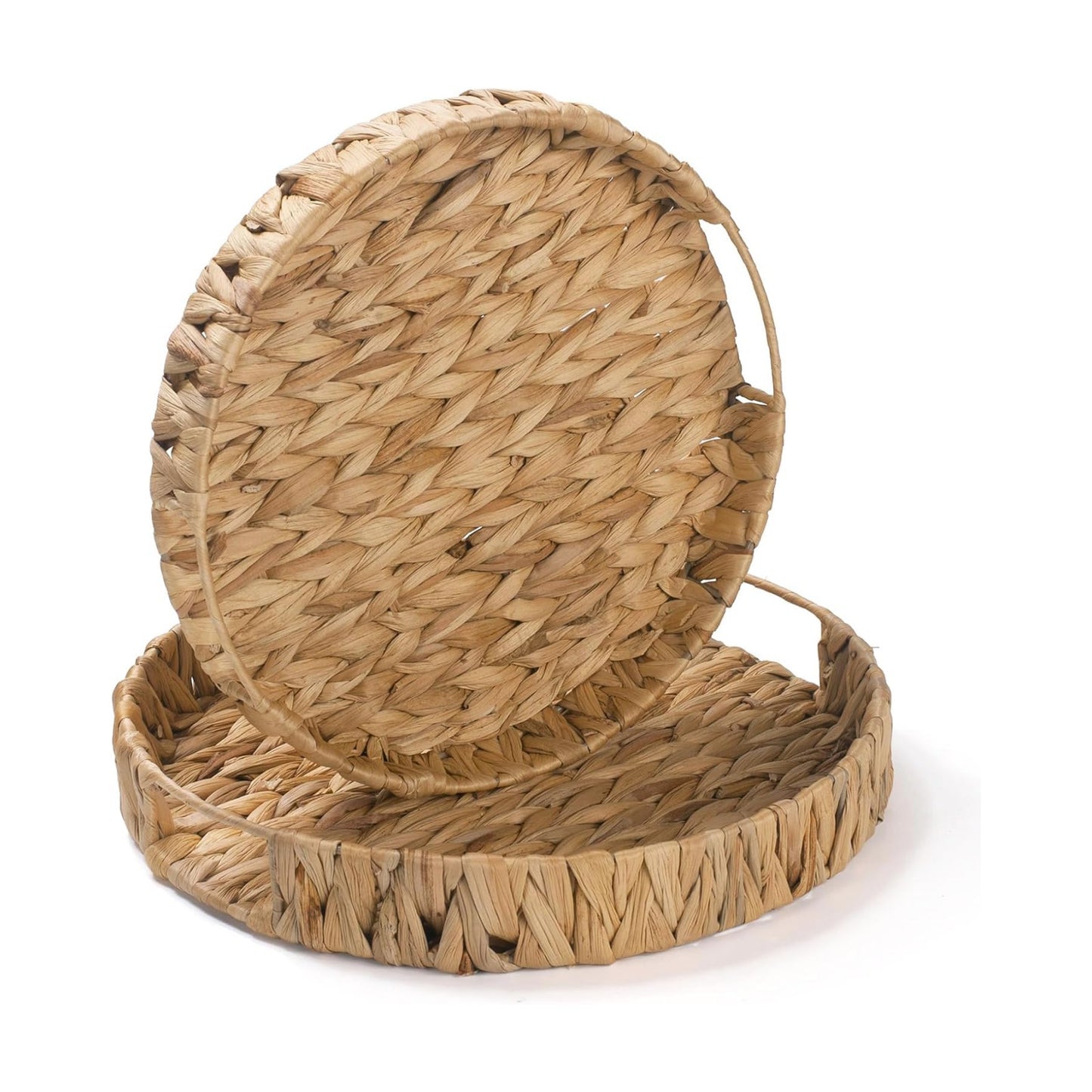 Round Woven Tray / Set of 2