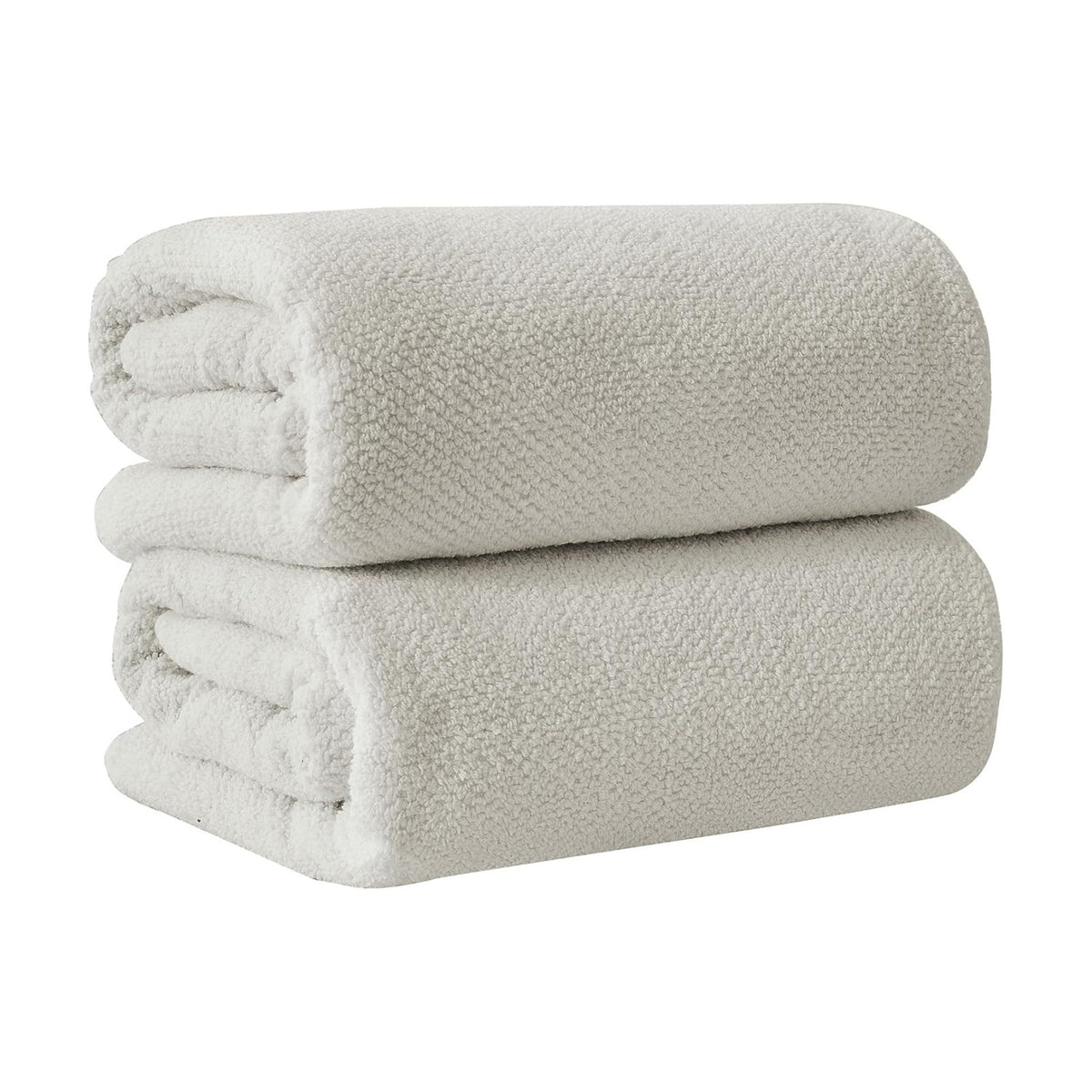 Great Bay Home 100% Cotton Oversized 2 Pack 68x35 Extra Large Towel Set - Absorbent, Quick-Drying, Durable Oversized