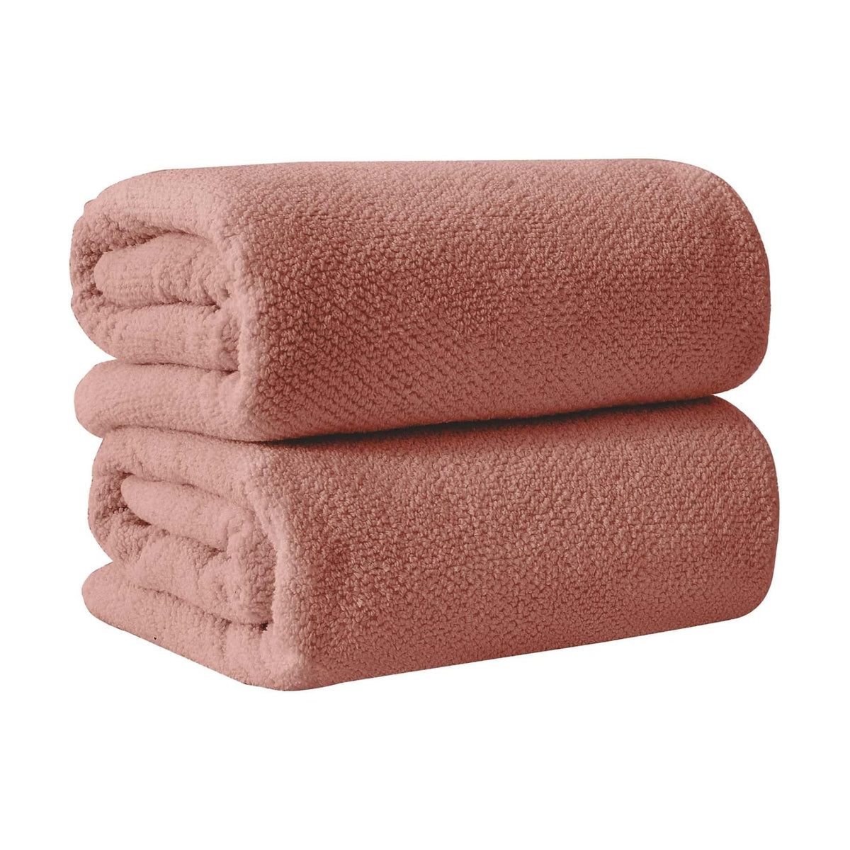 Great Bay Home 100% Cotton Oversized 2 Pack 68x35 Extra Large Towel Set - Absorbent, Quick-Drying, Durable Oversized