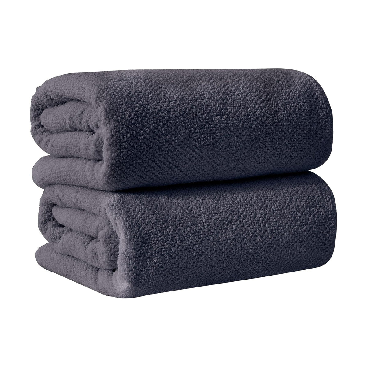 Great Bay Home 100% Cotton Oversized 2 Pack 68x35 Extra Large Towel Set - Absorbent, Quick-Drying, Durable Oversized