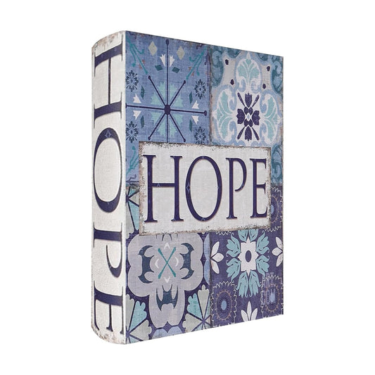 Vintage Faux Book Boxes / 1 x Hope