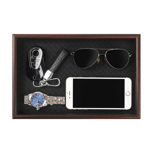 Wooden Valet Tray / Black
