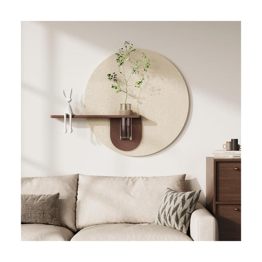 Vase / Modern Minimalist Painting Artwork / 31"L x 24"W / Beige