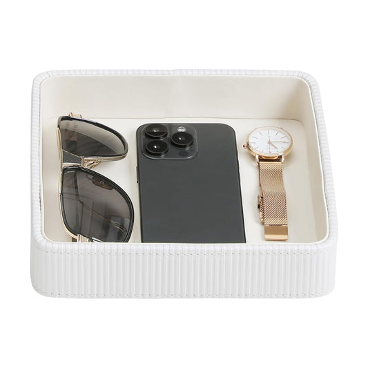 Small Valet Tray / Cream / 8 x 8