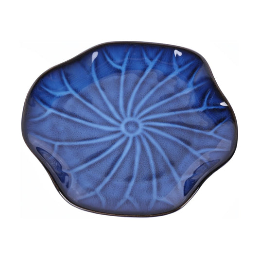 Ceramic Bowl Decorative / 8.3in / Blue