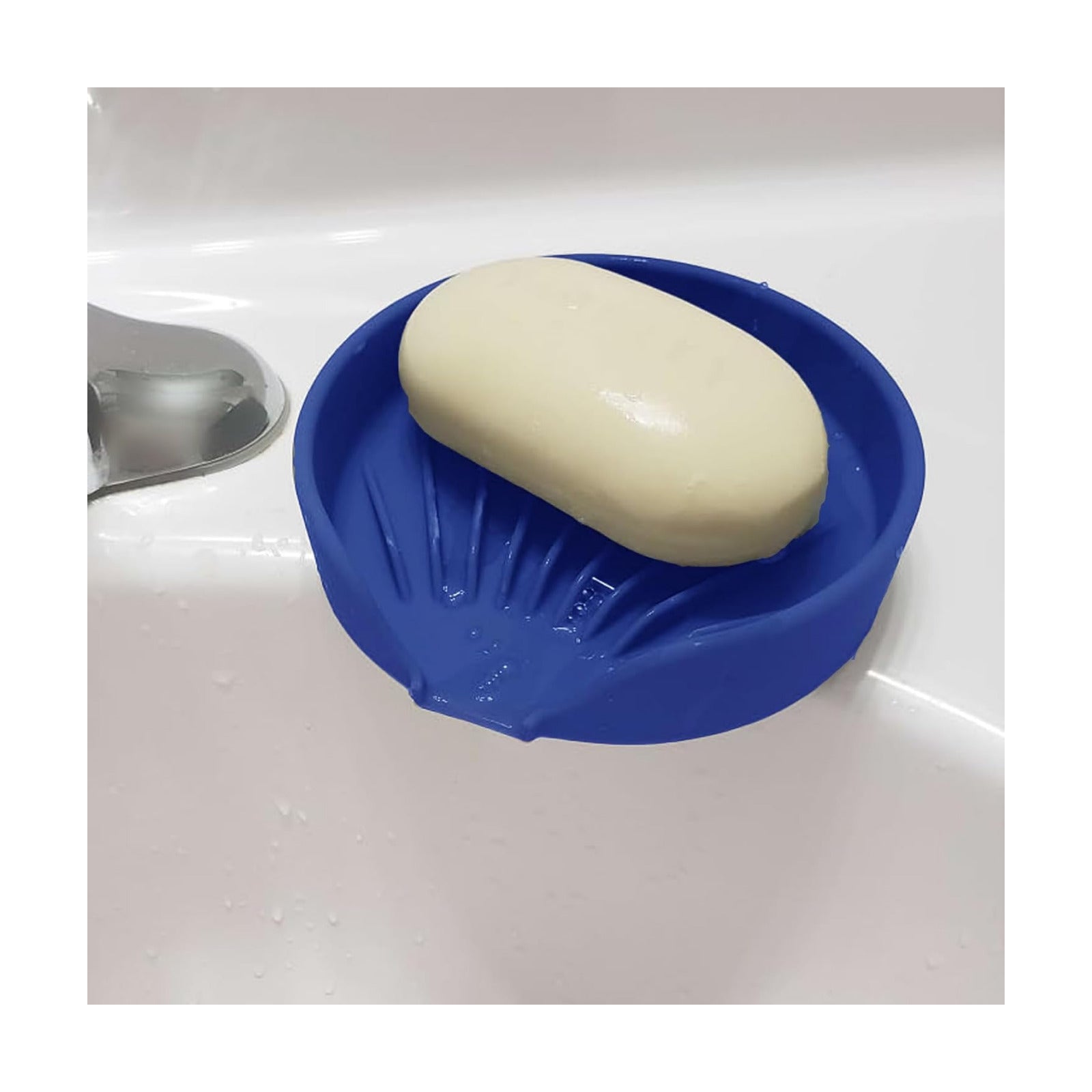 Silicone Soap Holder / Royal Blue / Set of 2