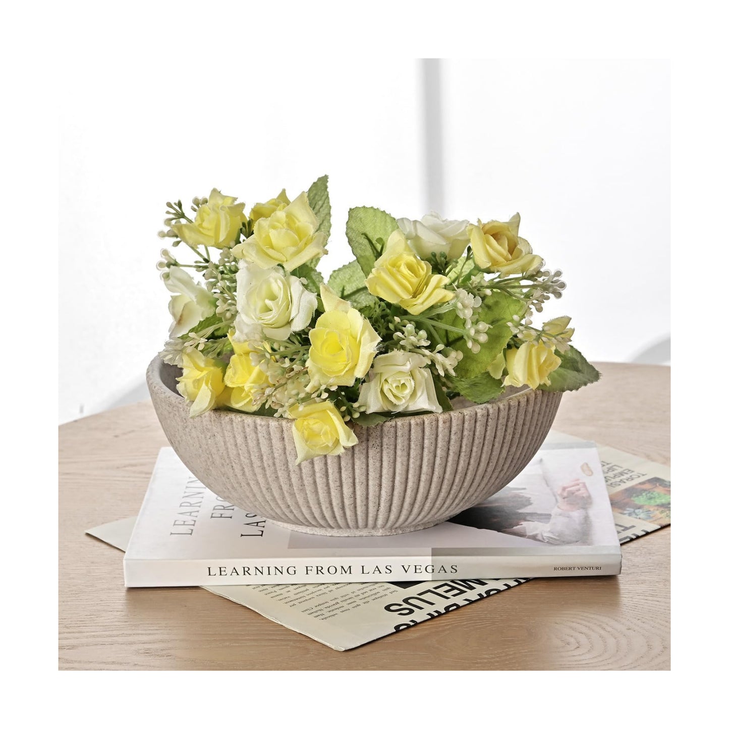 Modern Handicraft Bowls / 7.7" key bowl for entryway coffee table decor