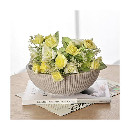 Modern Handicraft Bowls / 7.7" key bowl for entryway coffee table decor