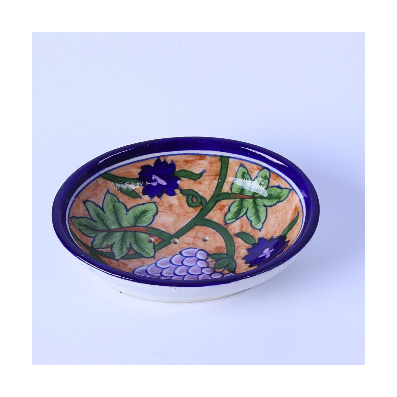 Handmade Ceramic Soap Holder / Beige