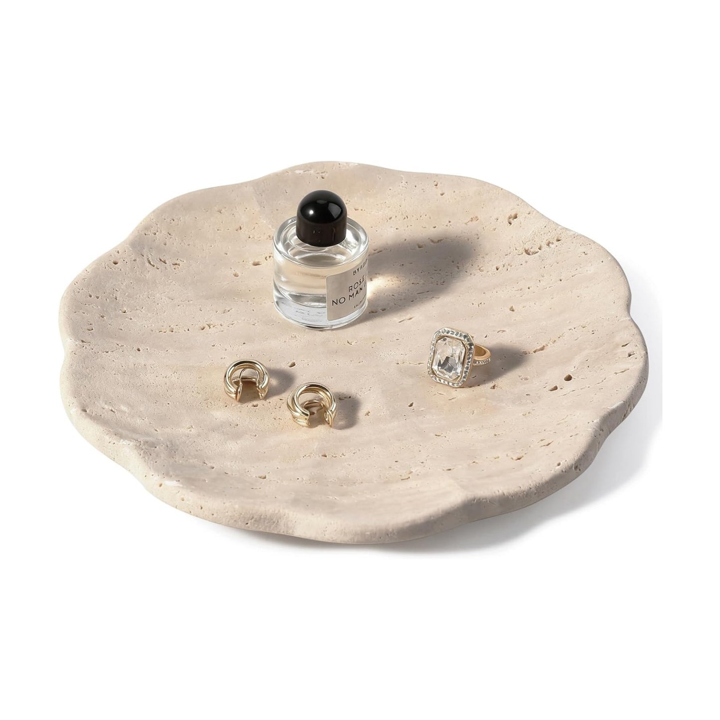Stone Tray / Travertine Tray / Travertino / Natural / Set of 8
