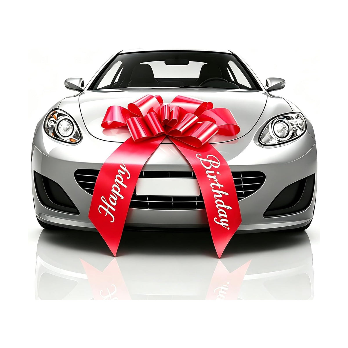 Huge Birthday Bow 30 Inch Big Red Car Bow for Birthday Sweet 16