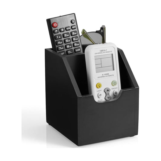 TV Remote Holder / Black / 2 Slots