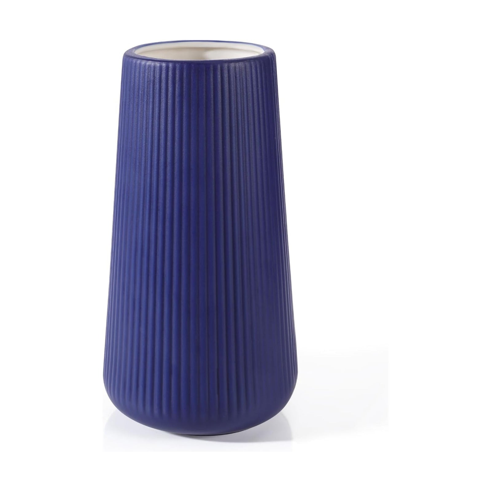 Ceramic Vase / Small Flower Vase for Pampas Grass / Navy Blue