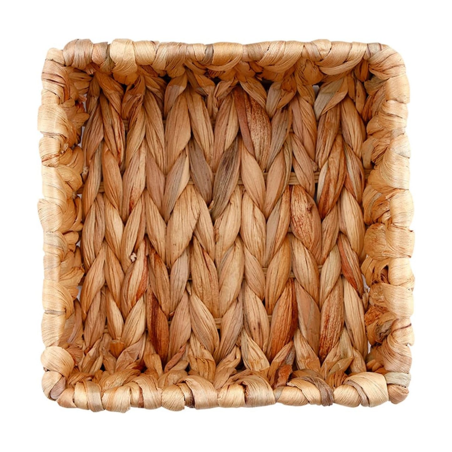 Handcrafted Woven Water Hyacinth Storage Basket for Napkins / Cocktail