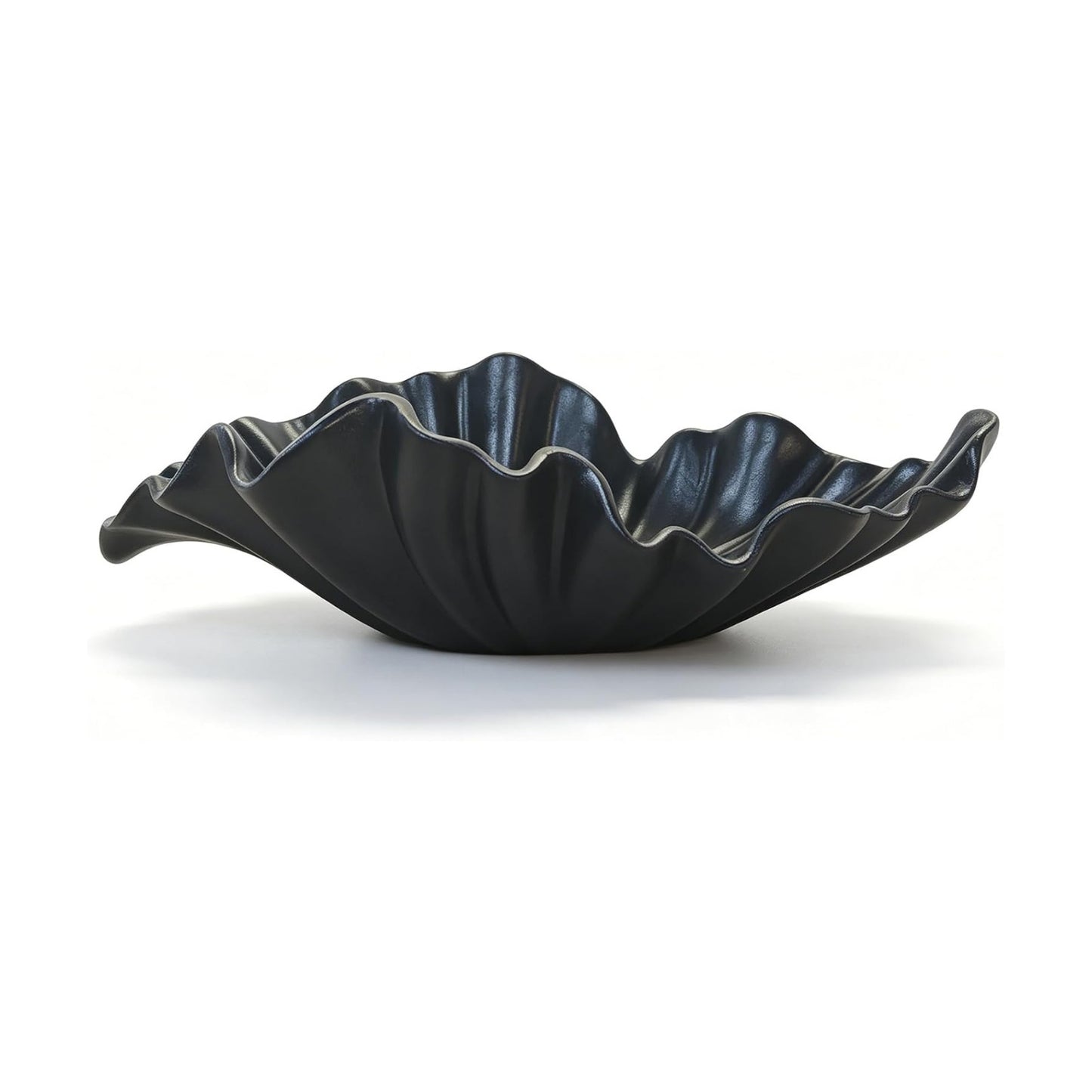 Large Decorative Bowl / Black / 16" Large