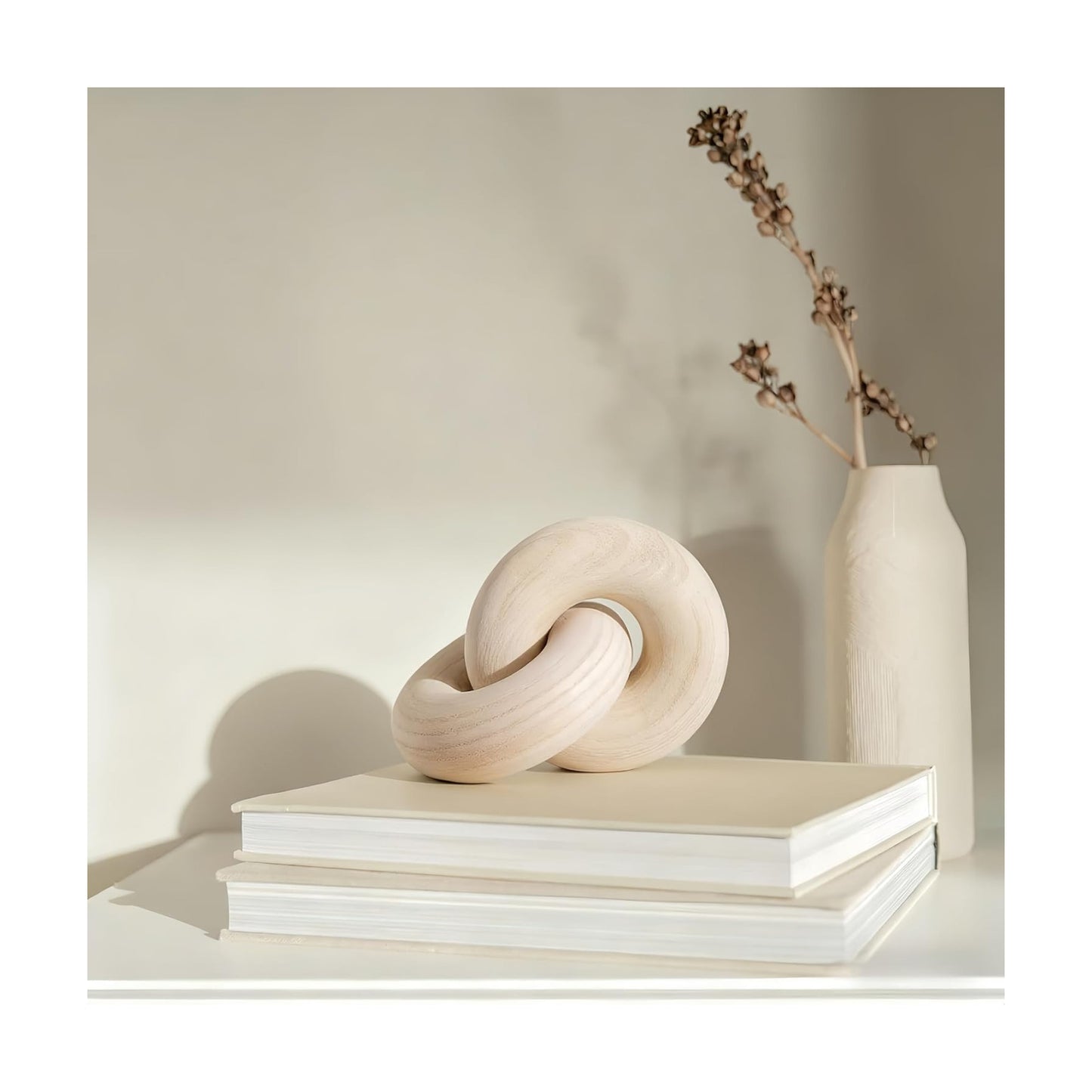 Book / 2-Link Wood Chain / Natural