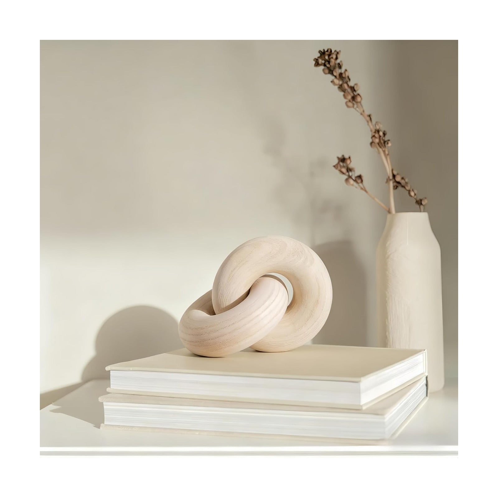 Book / 2-Link Wood Chain / Natural