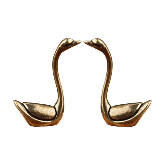 Metal Statue / Pure Brass Statue / Swan