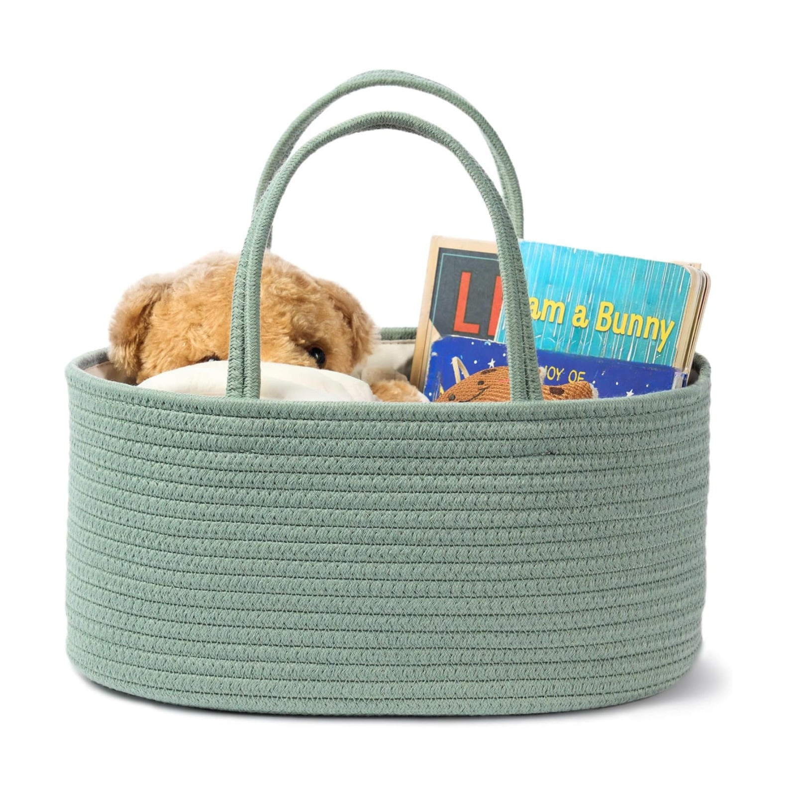 Baby Storage Basket / Sage Green / Small