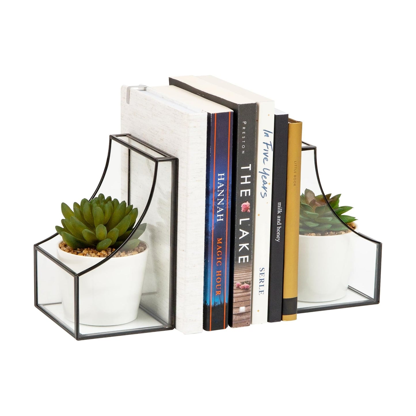 Modern Organizer for Desk or Shelf / Black