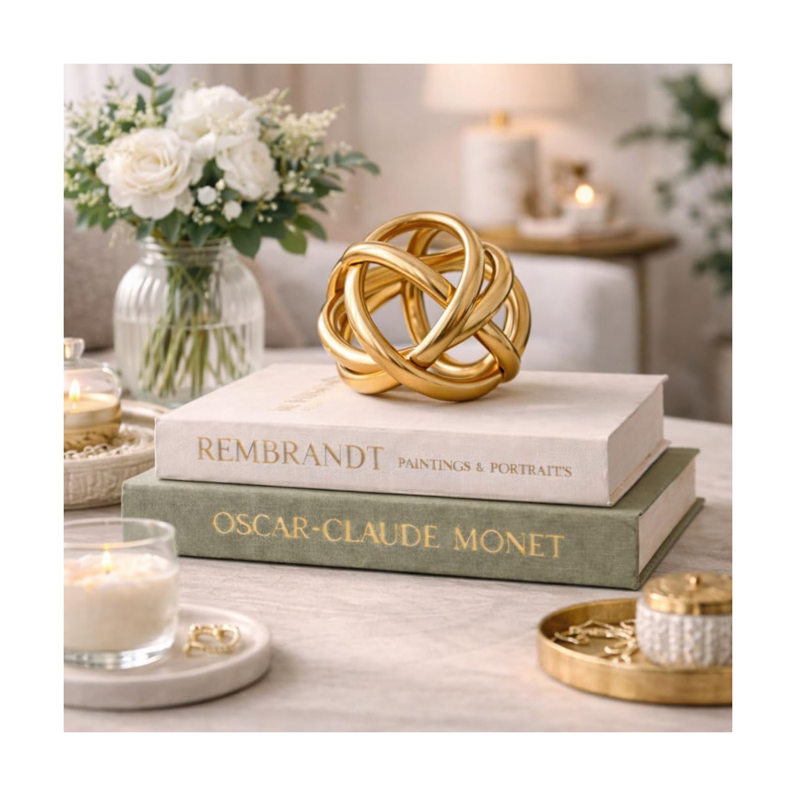 Decorative Books / Boxes Coffee Table / Set of 2