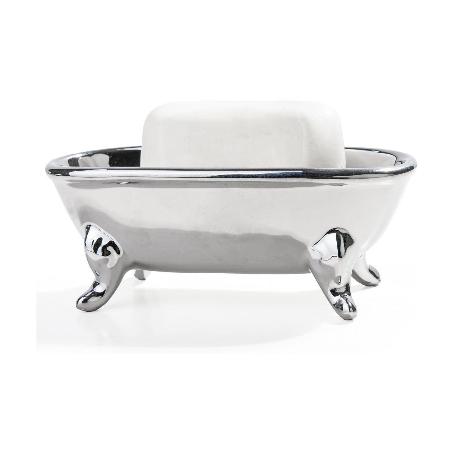 Decorative Bar Soap Holder / Silver