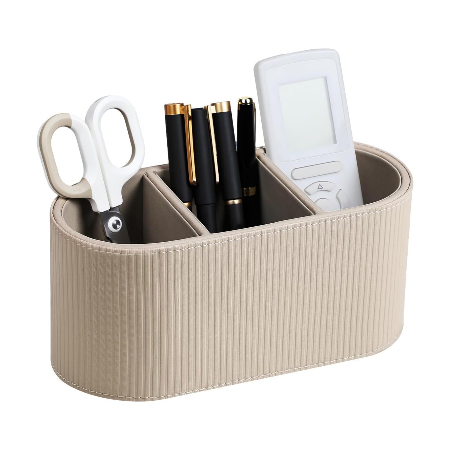 Aesthetic Remote Control Holder / Beige