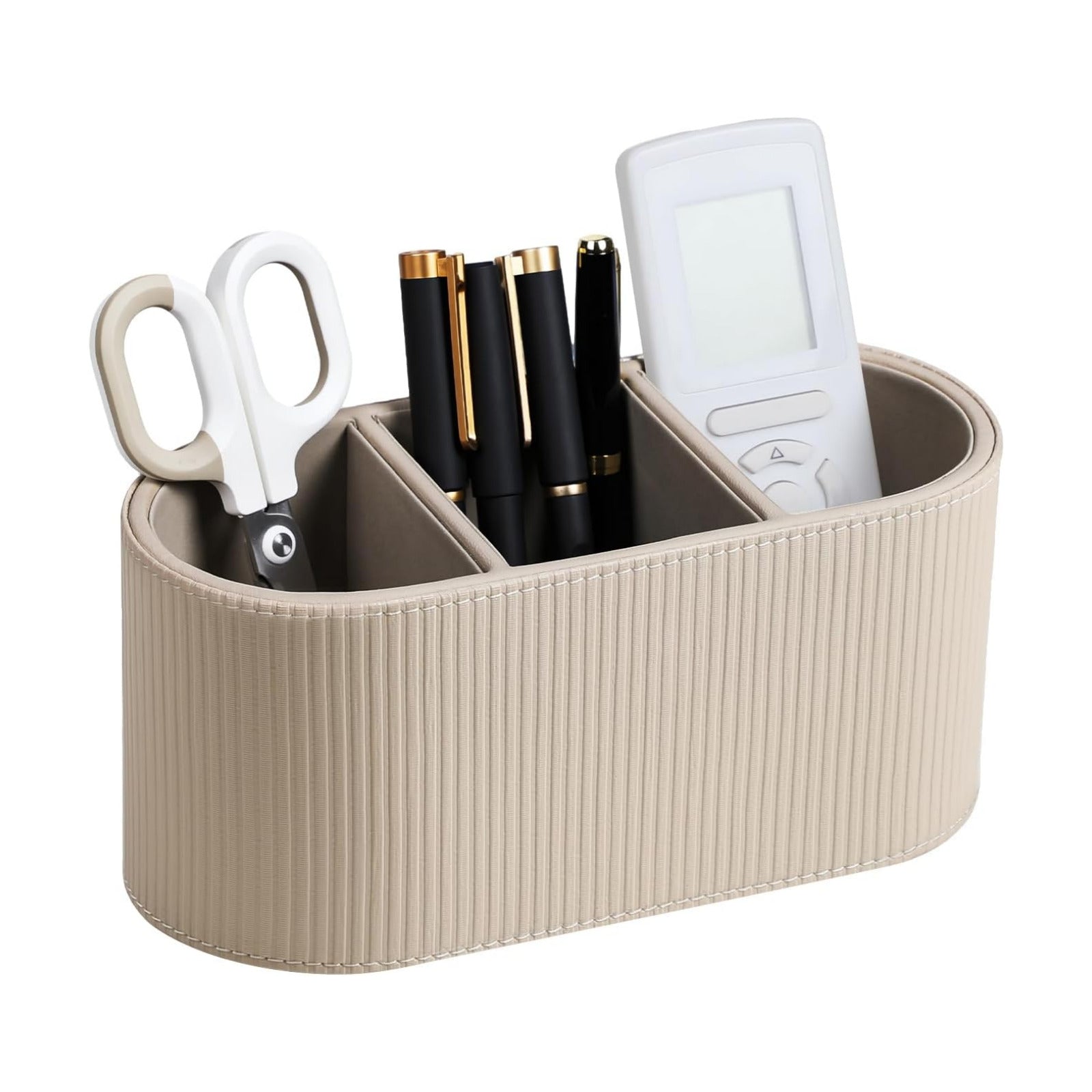 Aesthetic Remote Control Holder / Beige