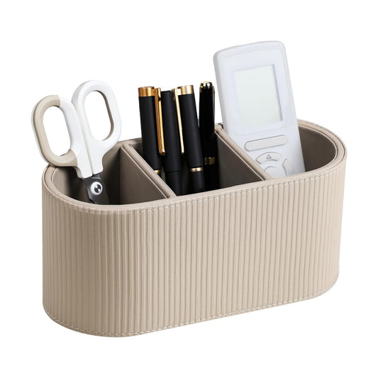 Aesthetic Remote Control Holder / Beige