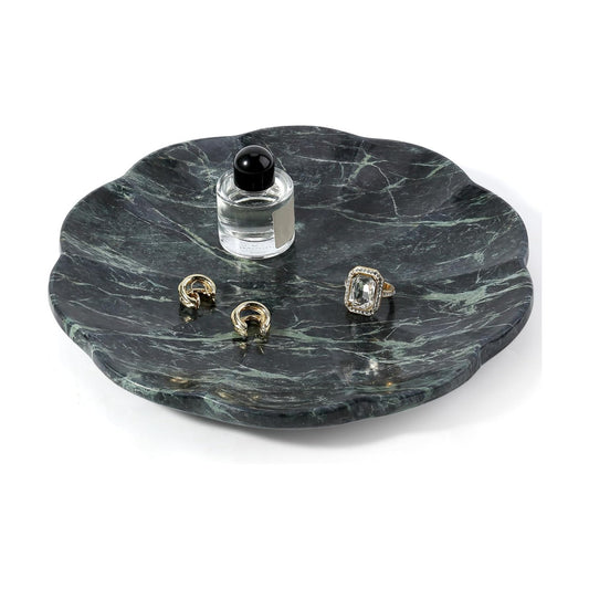 Stone Tray / Marble Tray / Verde Alpi / Natural / Set of 8