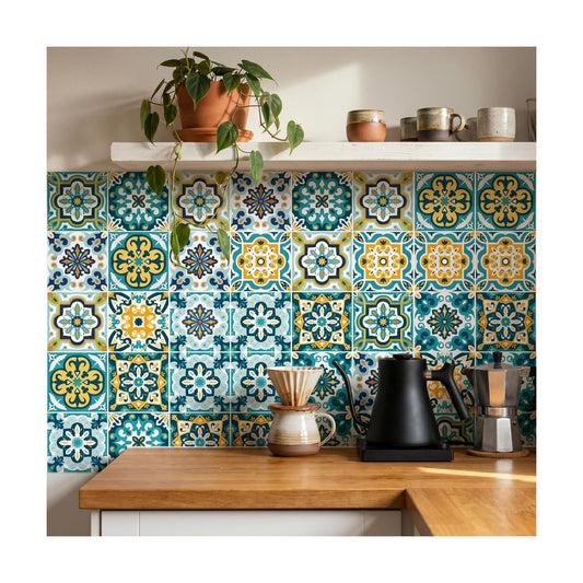 Bohemian Self-Adhesive Wall Sticker / Set of 30